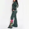 Anchor Rose Boot Cut Sweatpants