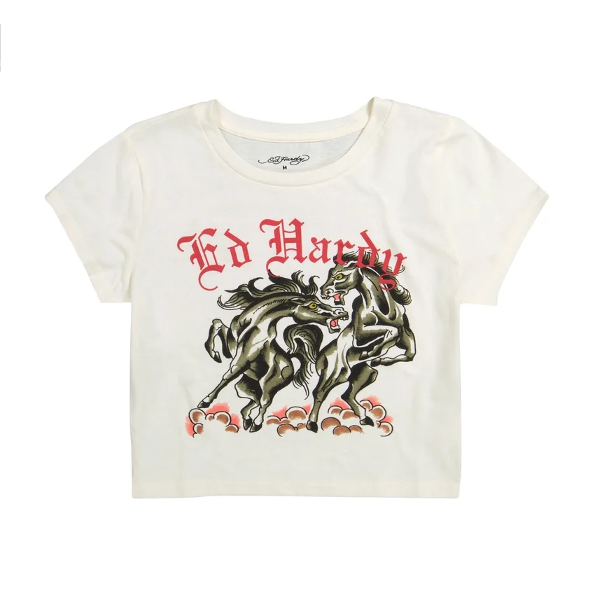 Battle Horses Baby Tee Battle Horses Baby Tee