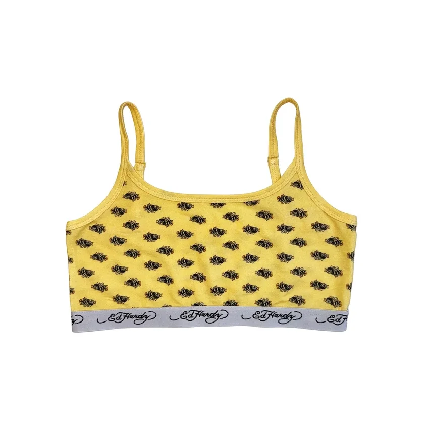 Bees Elastic Bralette Bees Elastic Bralette