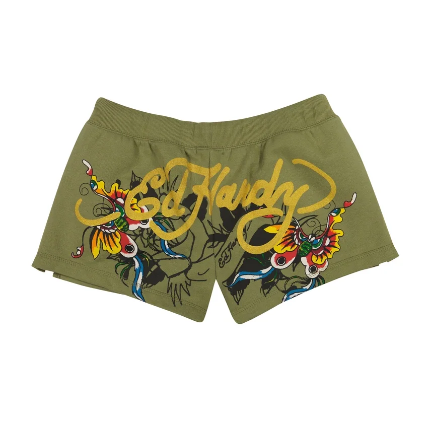 Butterflies Fleece Short Butterflies Fleece Short