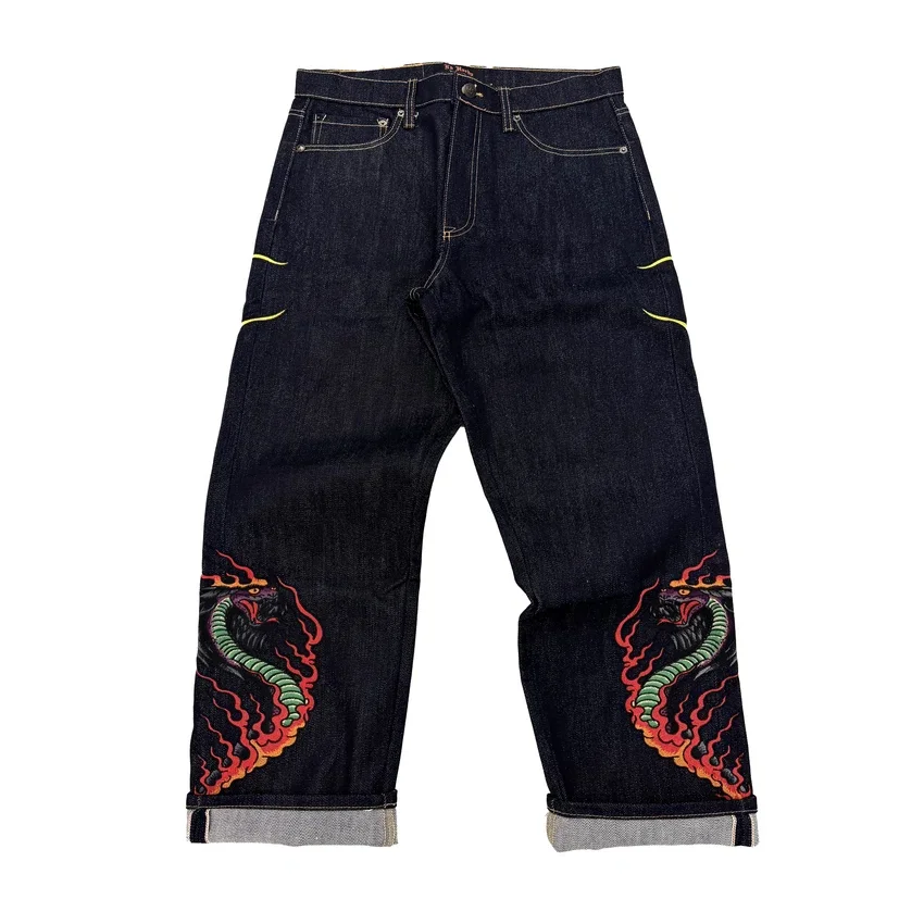 Cobra Flames Selvage Denim Cobra Flames Selvage Denim