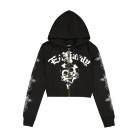 Crosses Zip Front Hoodie Crosses Zip Front Hoodie