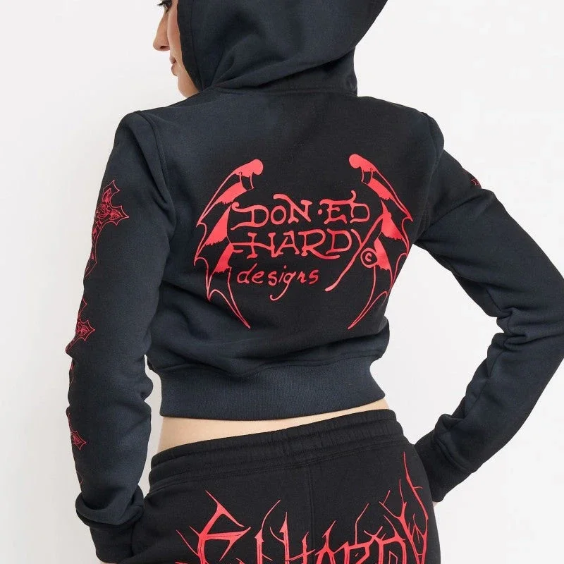 Crosses Zip Front Hoodie Crosses Zip Front Hoodie