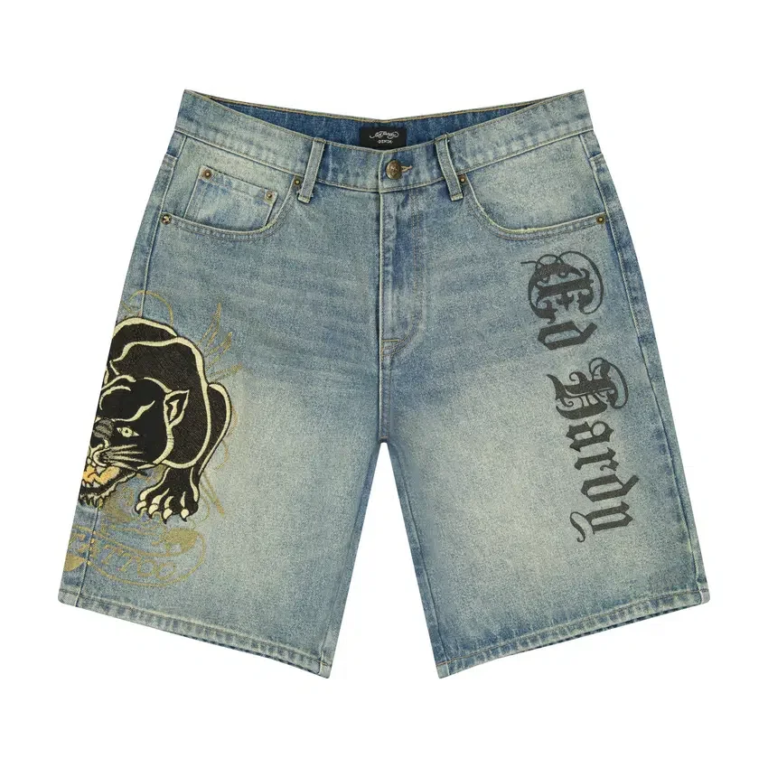 Crouching Panther Skater Shorts Crouching Panther Skater Shorts