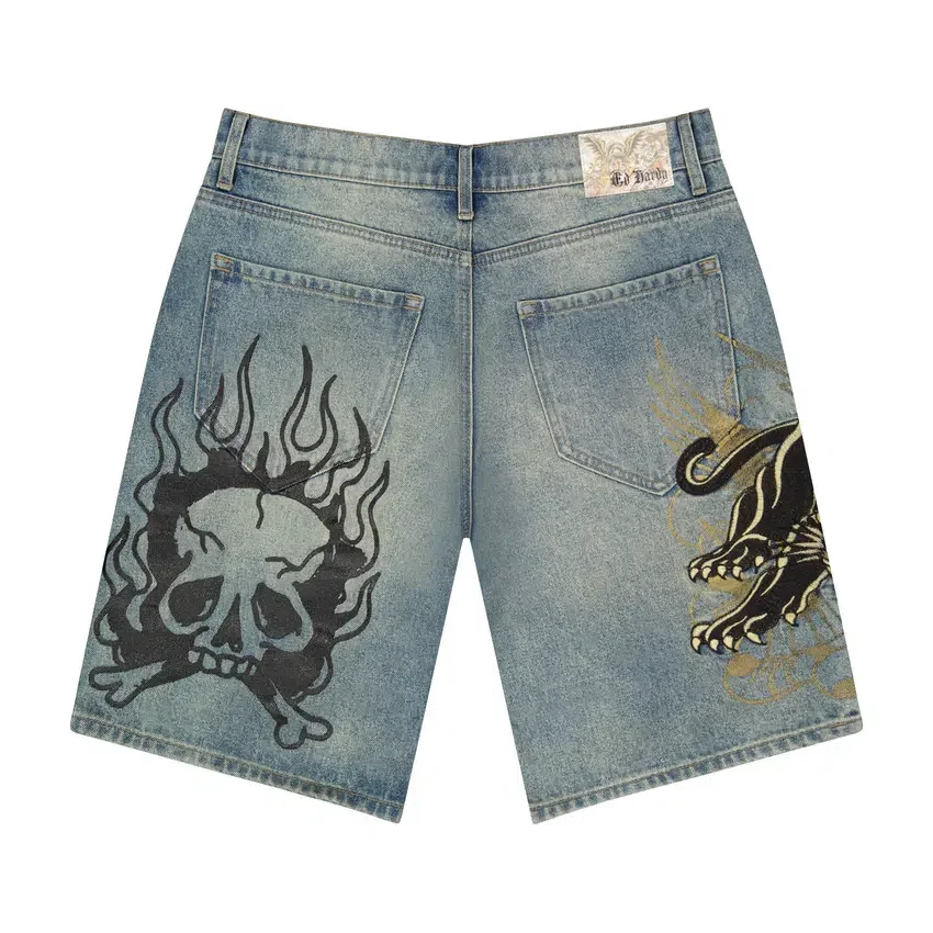 Crouching Panther Skater Shorts Crouching Panther Skater Shorts