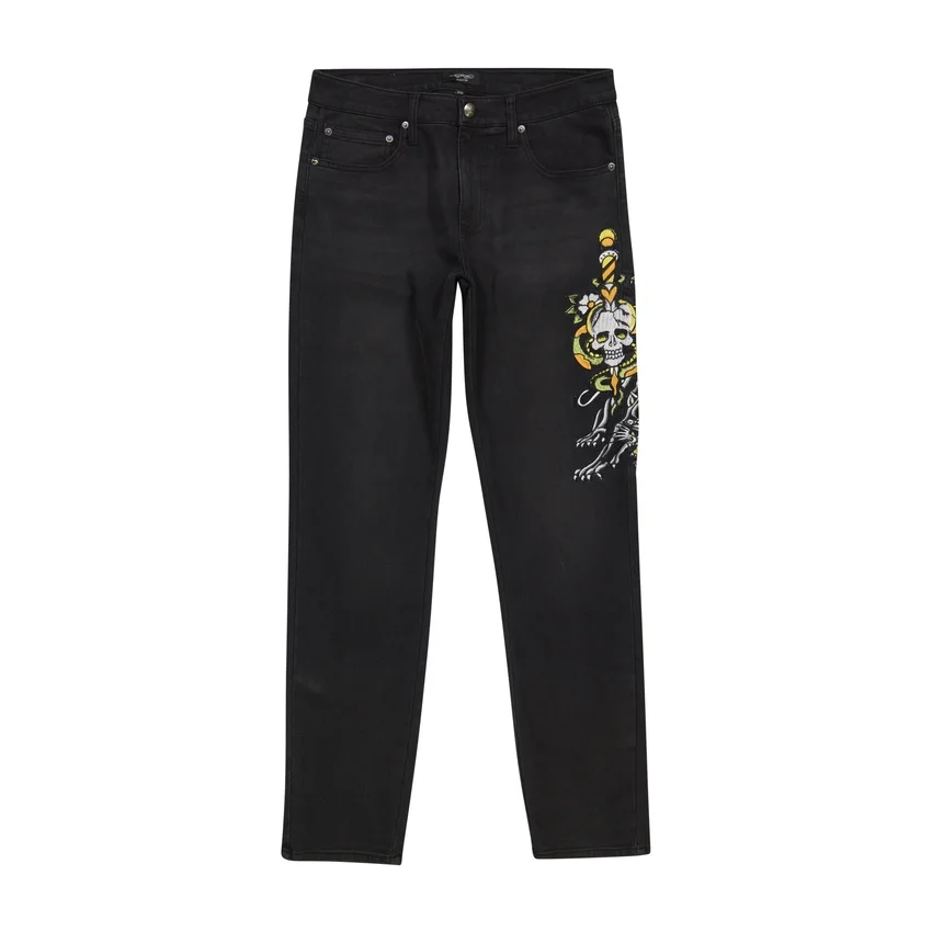 Dagger Skull Slim Taper Jean Dagger Skull Slim Taper Jean