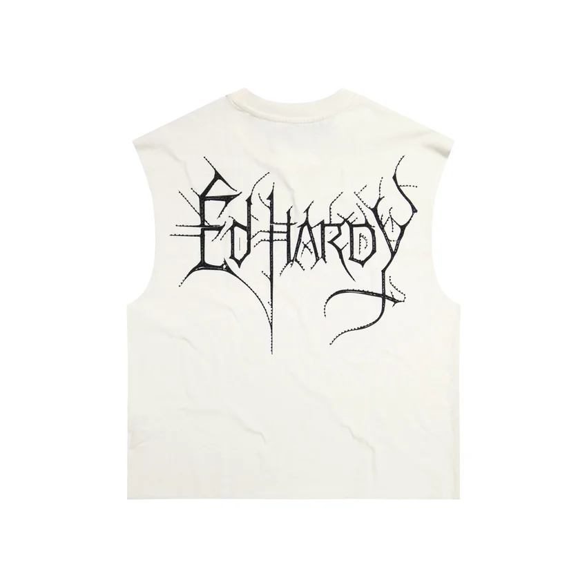 Demon Head Rhinestone Boxy Cropped Tee Demon Head Rhinestone Boxy Cropped Tee