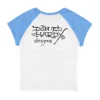 Devil Flower Raglan Cap Sleeve Tee Devil Flower Raglan Cap Sleeve Tee