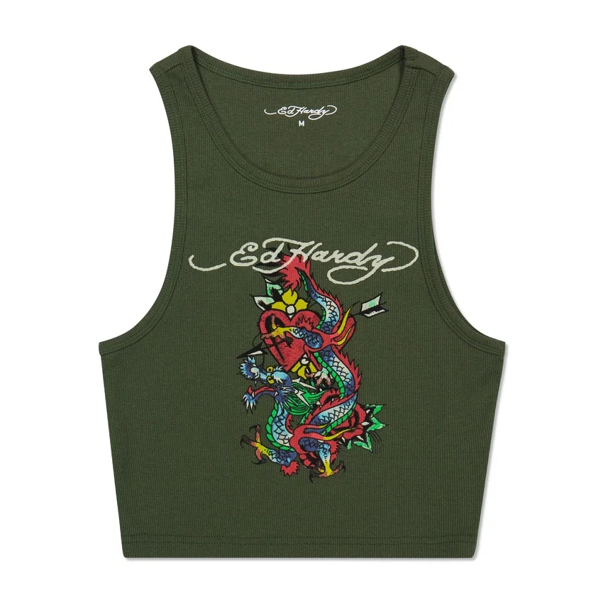 Dragon Heart Rib Knit Tank Dragon Heart Rib Knit Tank