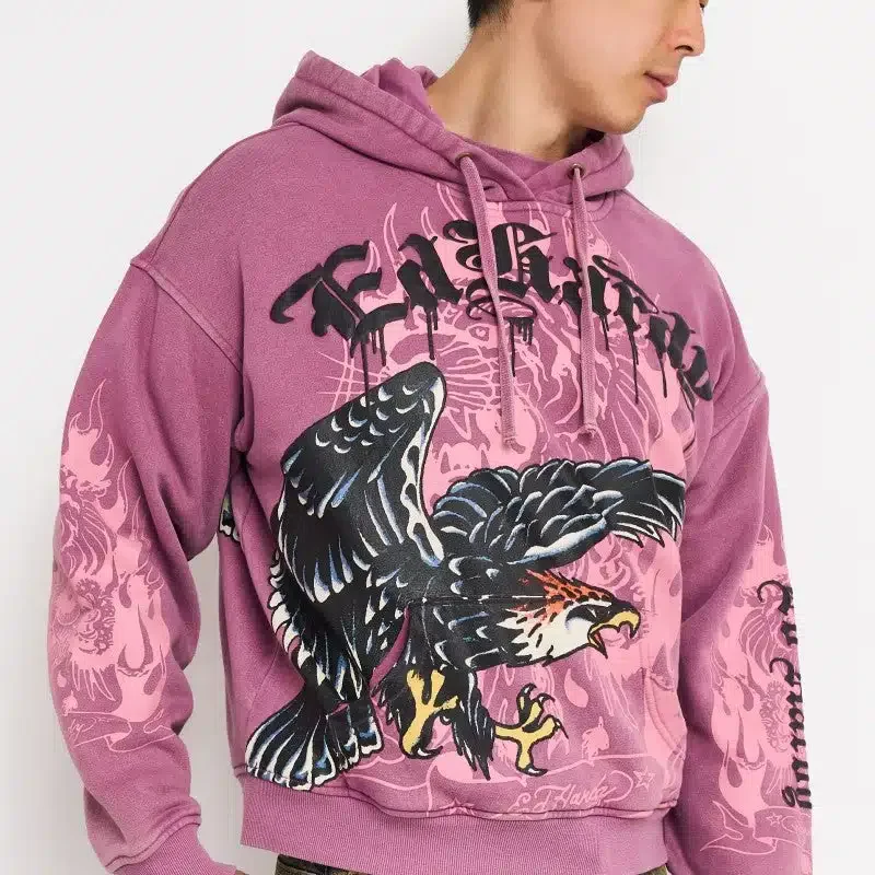 Eagle Boxy Fleece Hoodie Eagle Boxy Fleece Hoodie