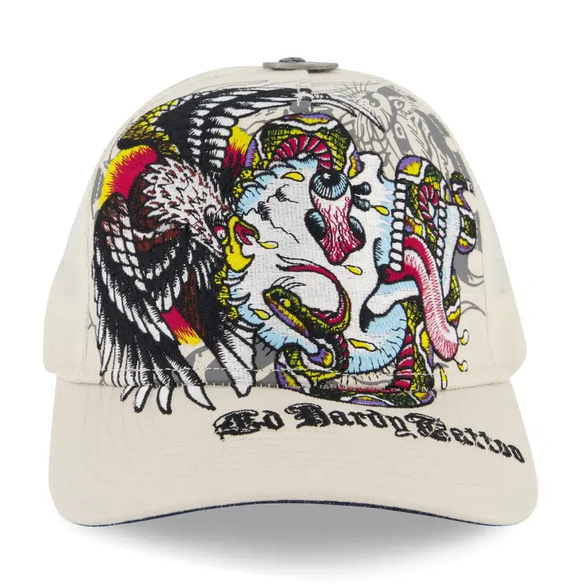Embroidered Battle Skull Embroidered Battle Skull