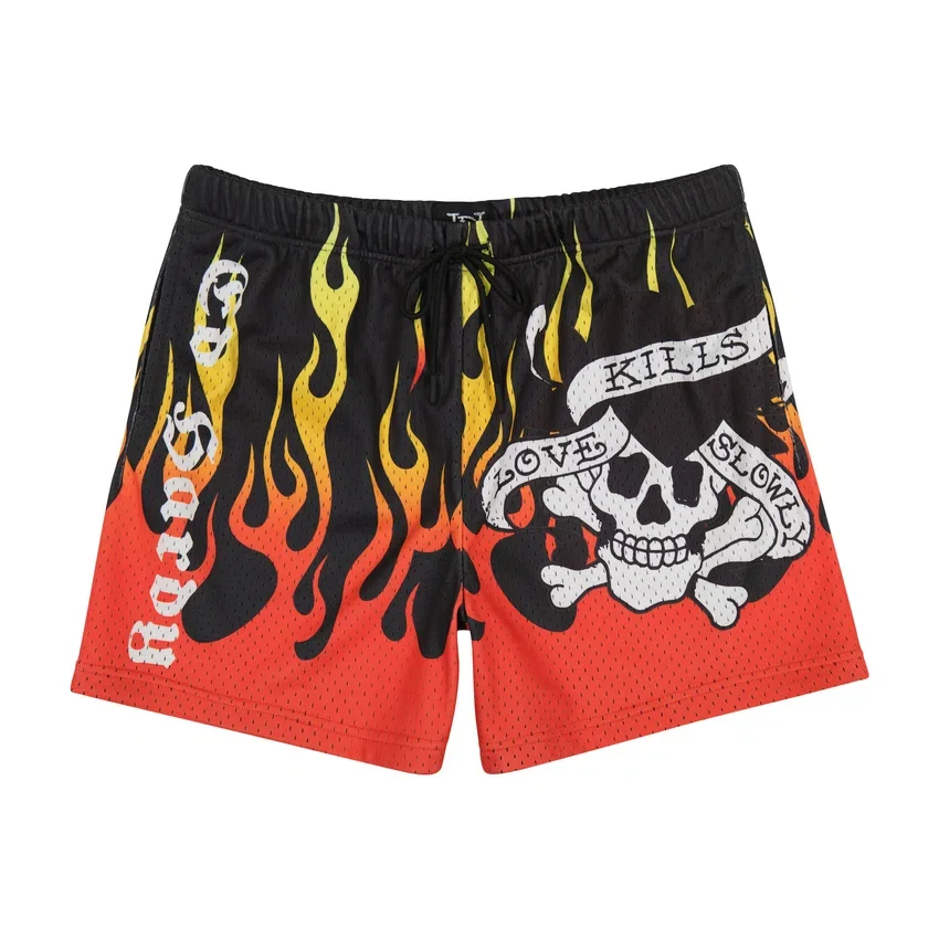 Fire LKS Skull Mens Short Fire LKS Skull Mens Short