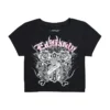 Flame Cross Baby Tee