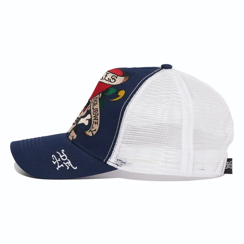 Heart Skull Trucker Hat Heart Skull Trucker Hat