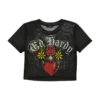 Heart Tiger Power Mesh Baby Tee