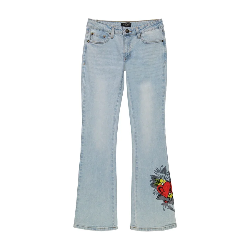 Hearts Low Waist Bootcut Jean Hearts Low Waist Bootcut Jean