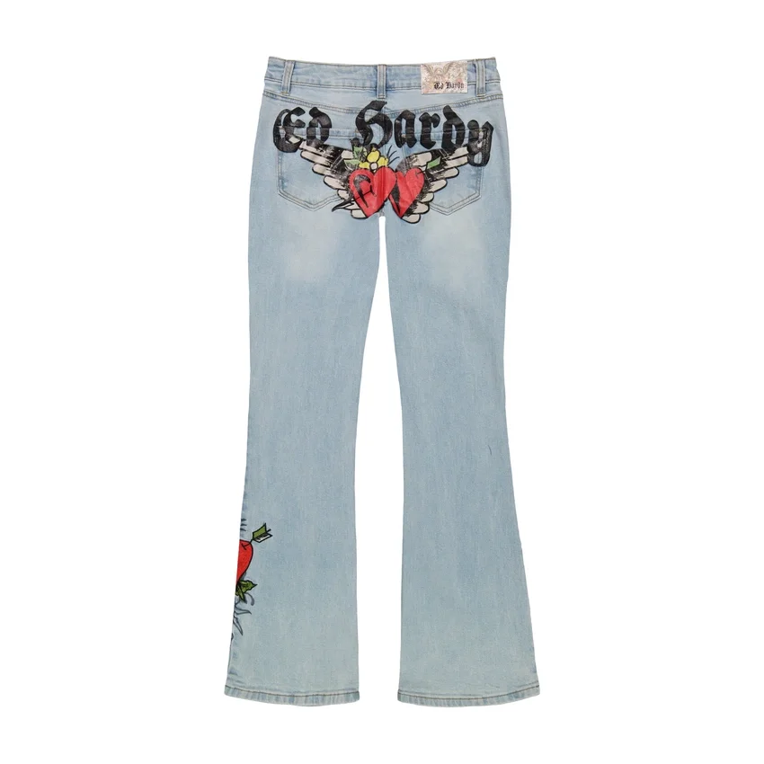 Hearts Low Waist Bootcut Jean Hearts Low Waist Bootcut Jean