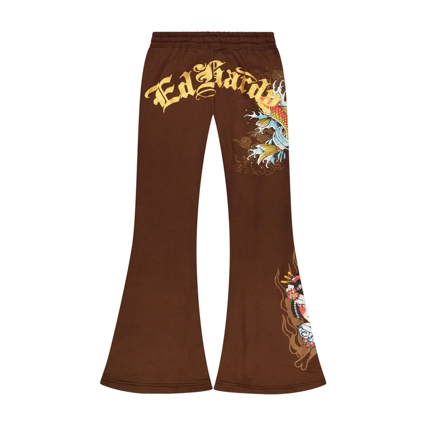 Koi Fish Boot Cut Sweatpants Koi Fish Boot Cut Sweatpants
