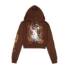 Koi Fish Y2K Zip Front Hoodie
