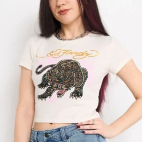 Leopard Panther Baby Tee Leopard Panther Baby Tee