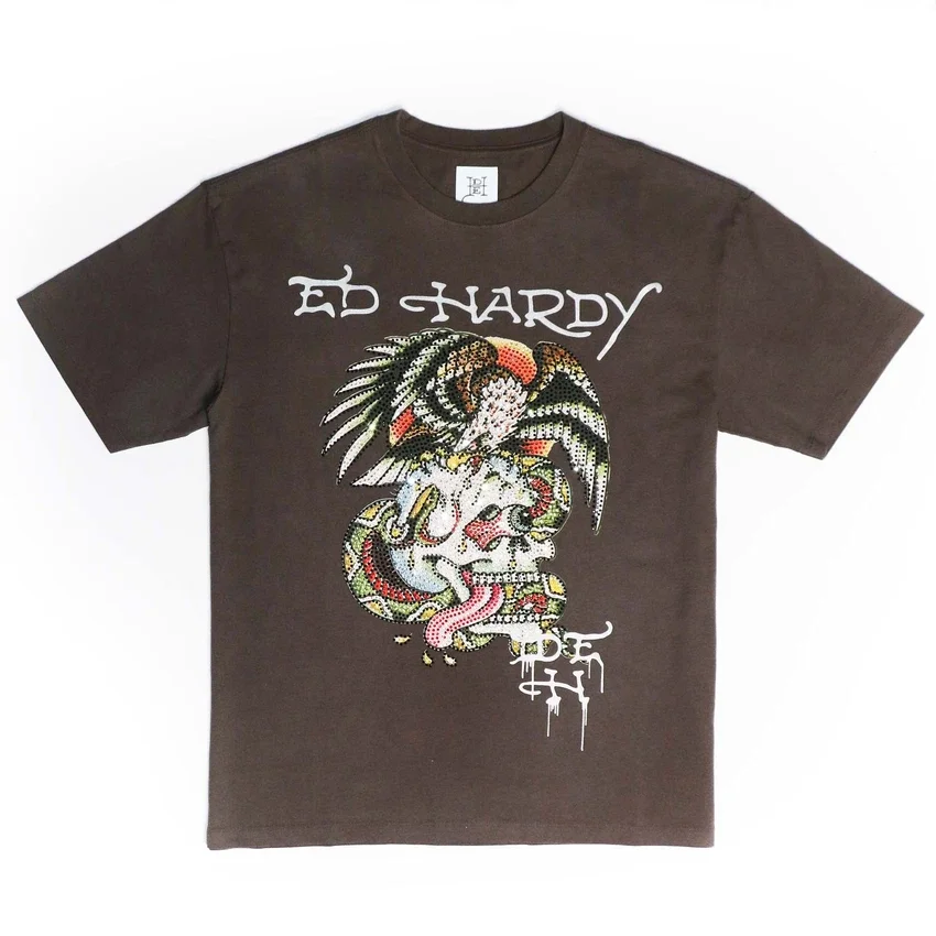 Limited Edition — Battle Skull Rhinestone Tee Limited Edition — Battle Skull Rhinestone Tee