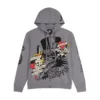 LKS Skull Hoodie – Light Grey LKS Skull Hoodie – Light Grey
