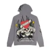 LKS Skull Hoodie – Light Grey LKS Skull Hoodie – Light Grey