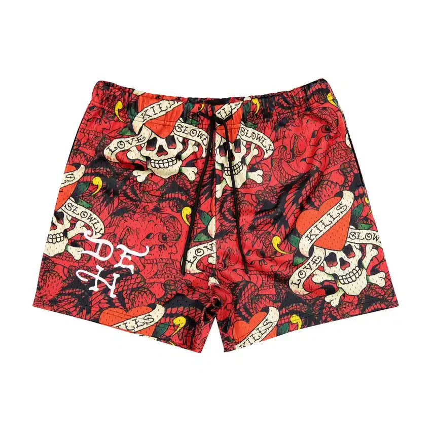 LKS Skull Mens Mesh Short LKS Skull Mens Mesh Short