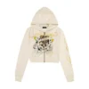 LKS Skull Zip Front Hoodie
