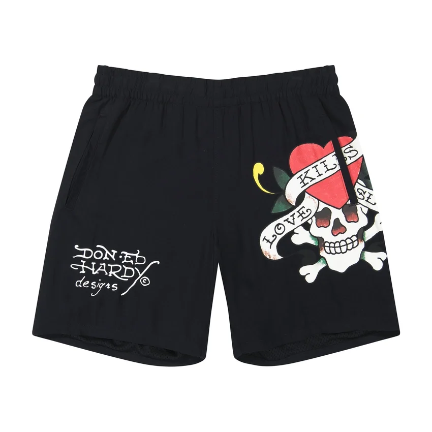 Love Kills Slowly Print Short Love Kills Slowly Print Short