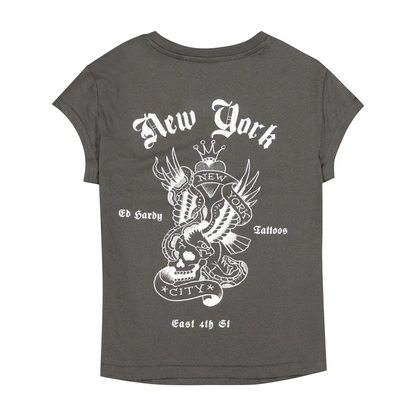 NY Eagle Cap Sleeve Tee NY Eagle Cap Sleeve Tee