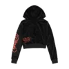 NYC Skull Y2K Velour Hoodie