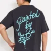 Panteras Rhinestone Boxy Tee Panteras Rhinestone Boxy Tee