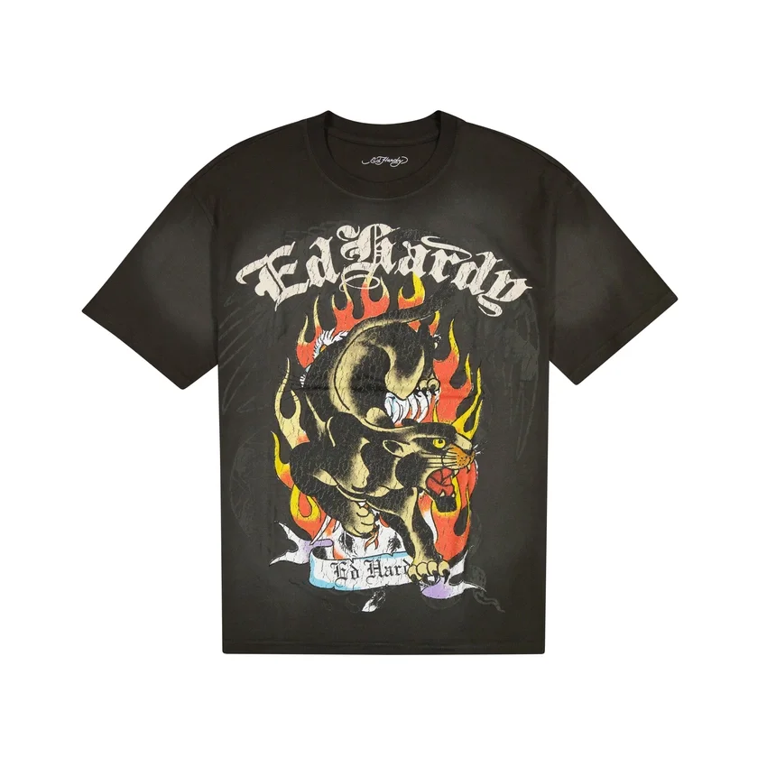 Panther Flame Boxy Tee Panther Flame Boxy Tee