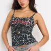 Panther Stretch Cotton Cami