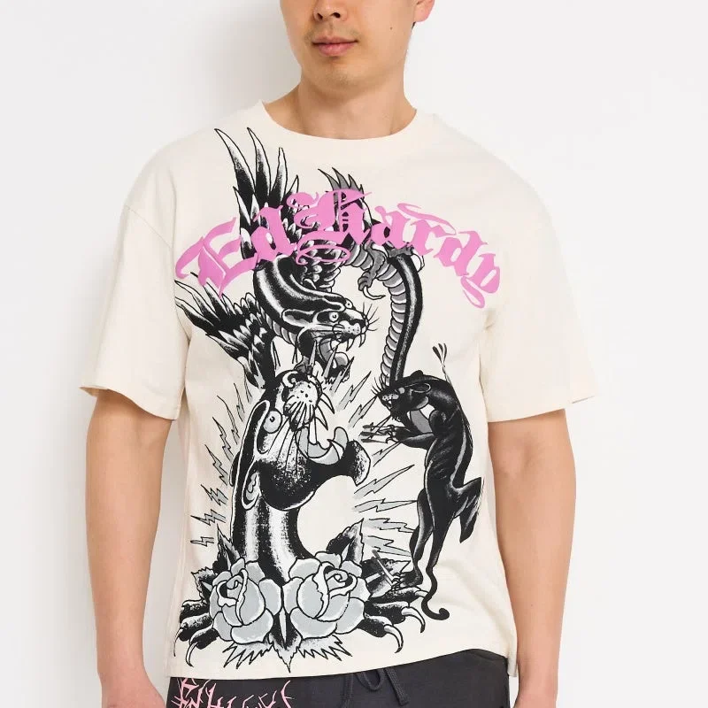 Panthers Puff Print Boxy Tee Panthers Puff Print Boxy Tee