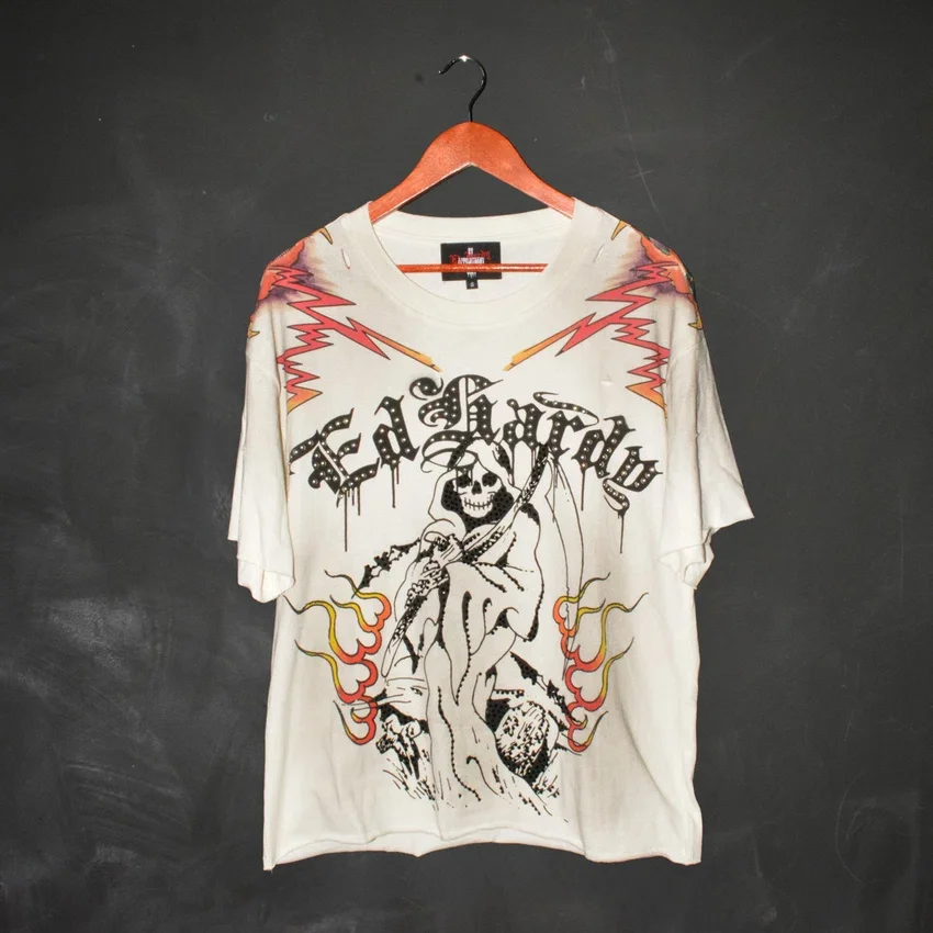 Reaper Cropped Mens Boxy Tee Reaper Cropped Mens Boxy Tee