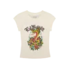 Rose Cobra Cap Sleeve Tee