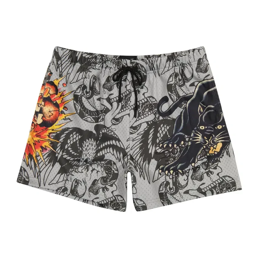 Skull Panther Mens Mesh Short Skull Panther Mens Mesh Short