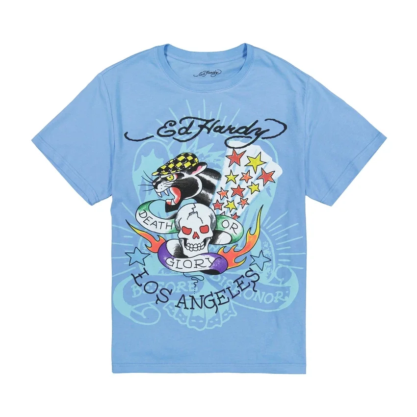 Skull Panther Throwback Graphic Tee Skull Panther Throwback Graphic Tee