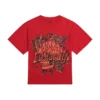 Skull Roses Boxy Cropped Tee Skull Roses Boxy Cropped Tee
