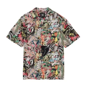 Tattoo Collage Camp Shirt