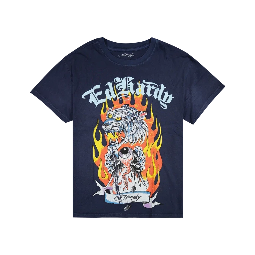Tiger Flame Boxy Tee Tiger Flame Boxy Tee