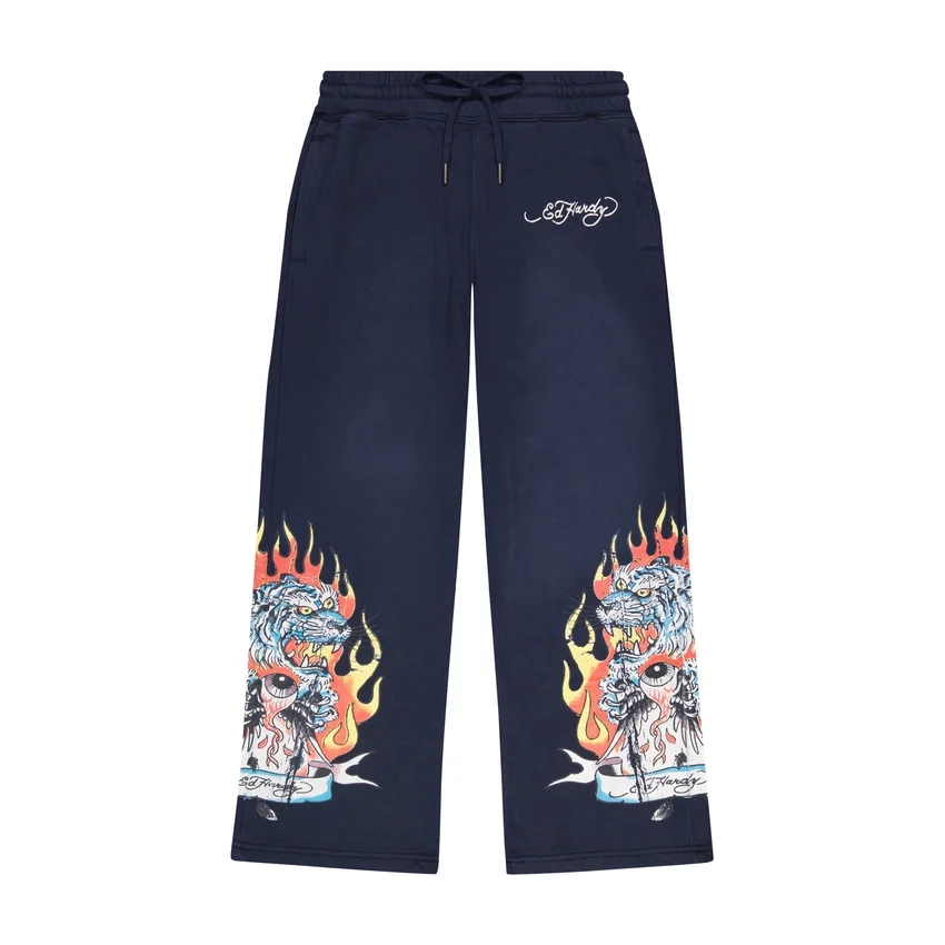 Tiger Flames Baggy Sweatpants Tiger Flames Baggy Sweatpants