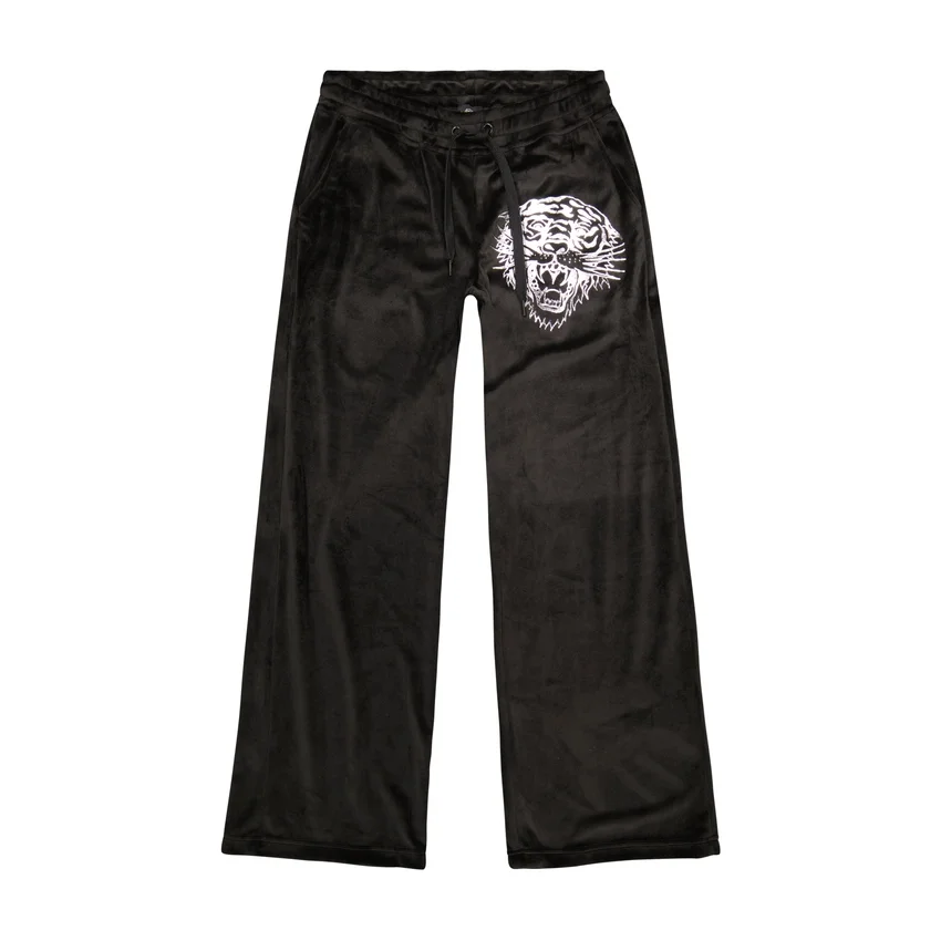 Tiger Head Y2K Velour Sweatpants Tiger Head Y2K Velour Sweatpants
