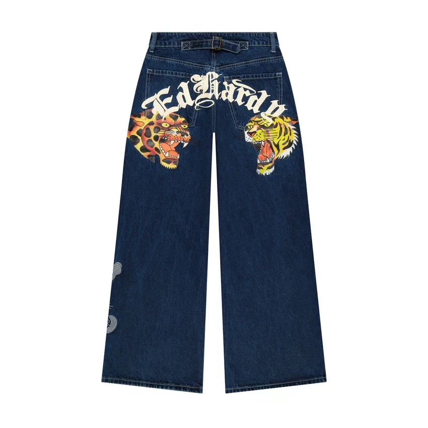 Tiger Leopard Baggy Jeans Tiger Leopard Baggy Jeans