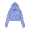 Tiger Lotus Zip Front Hoodie